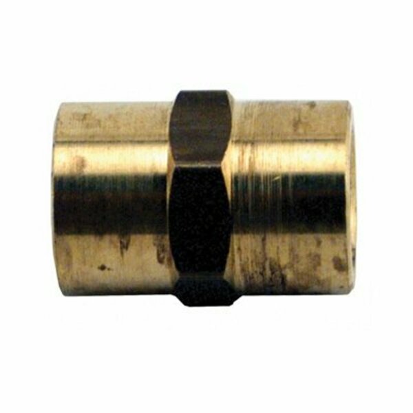 K-T Industries Coupler, 1/4 in, Female, Brass 6-5221